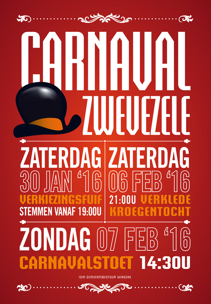 Carnaval Zwevezele editie 2016 jaargang 48