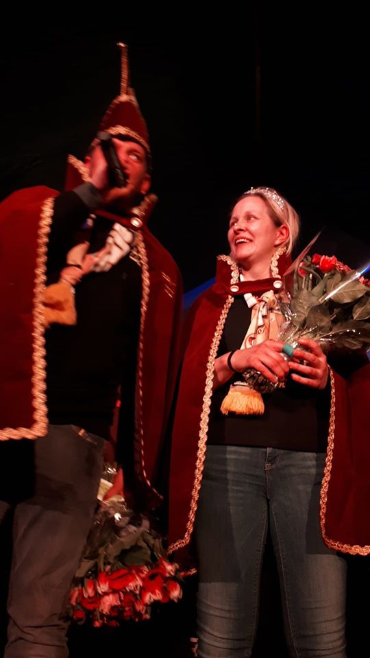 Prins Carnaval Zwevezele 2020 Fredje 1 roosje Stephanie